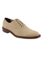 Banana Republic Mens Caleb Laceless Canvas Oxford - Natural