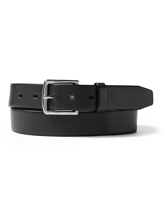 Banana Republic Mens Italian Leather Belt Black Size 34