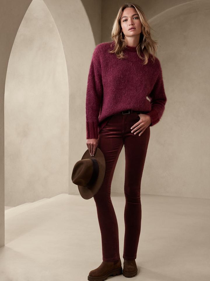 Petite High + Skinny Corduroy Pant