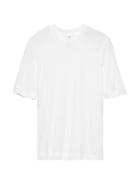 Banana Republic Womens Stretch-modal Crew-neck T-shirt White Size Xl