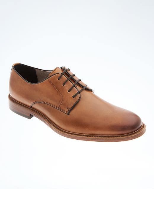 Banana Republic Mens Jennings Oxford - Tan