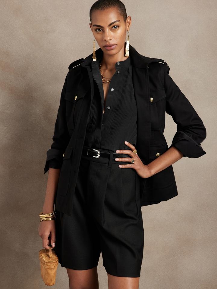Silk Tuxedo Shirt