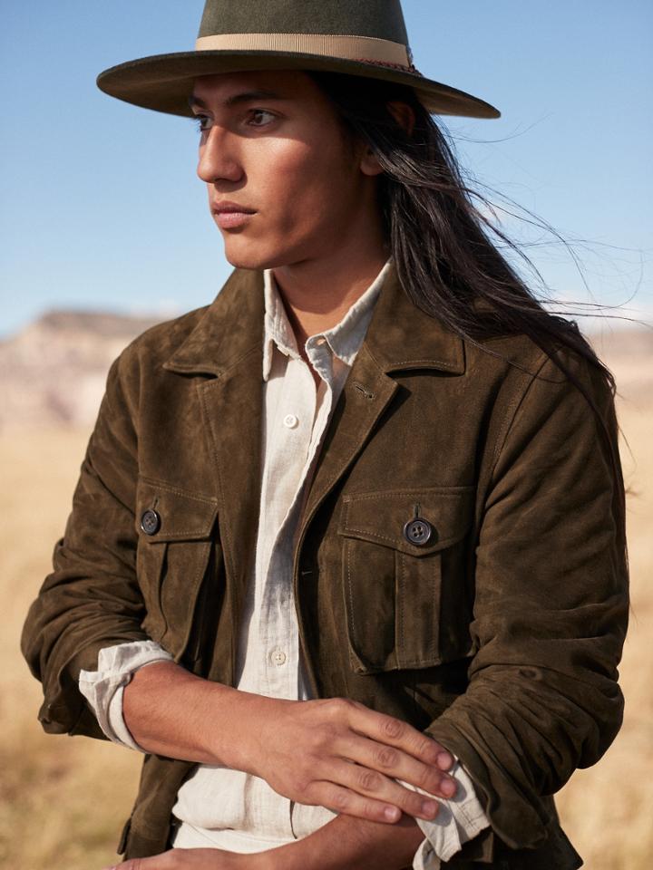 Heritage Suede Expedition Jacket