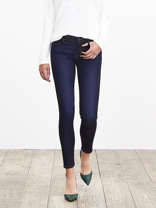 Banana Republic Womens Dark Wash Denim Legging Size 0 Regular - Dark Wash
