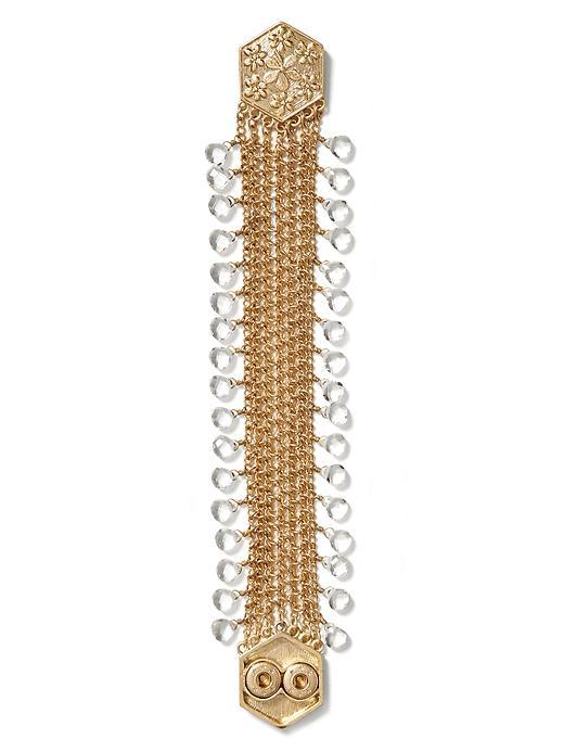 Banana Republic Seaglass Mesh Bracelet Size One Size - Brass