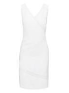 Banana Republic Womens Lace Trim Dress White Size 2