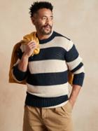Linen Stripe Sweater