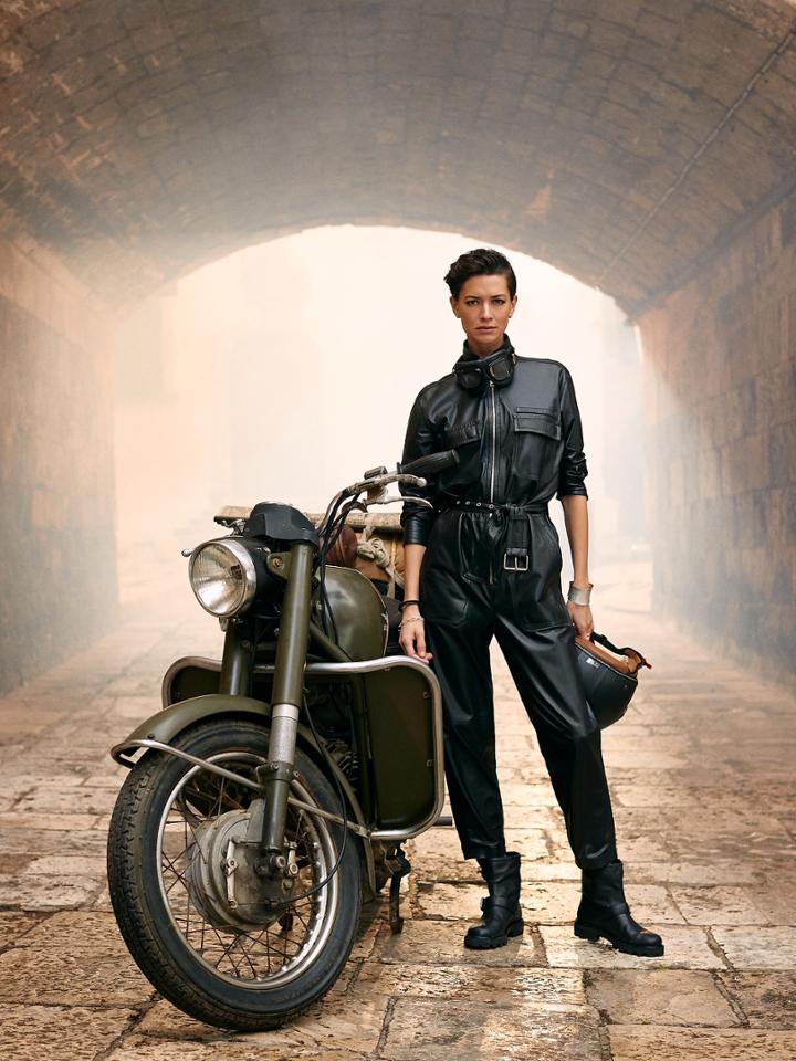 Leather Jumpsuit