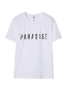 Banana Republic Womens Supima Cotton Boyfriend Tee Paradise Graphic Size L