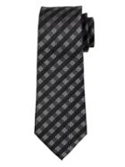 Banana Republic Refined Check Silk Nanotex Tie