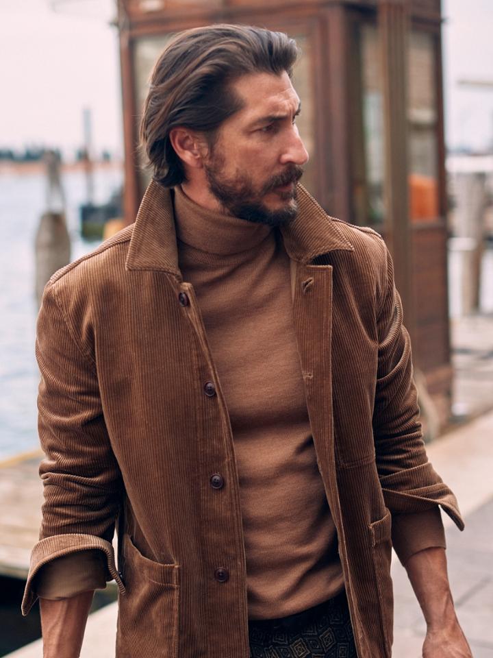 Moda Merino Turtleneck Sweater