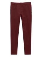 Banana Republic Mens Fulton Skinny Rapid Movement Chino Pant Ruby Red Size 32w