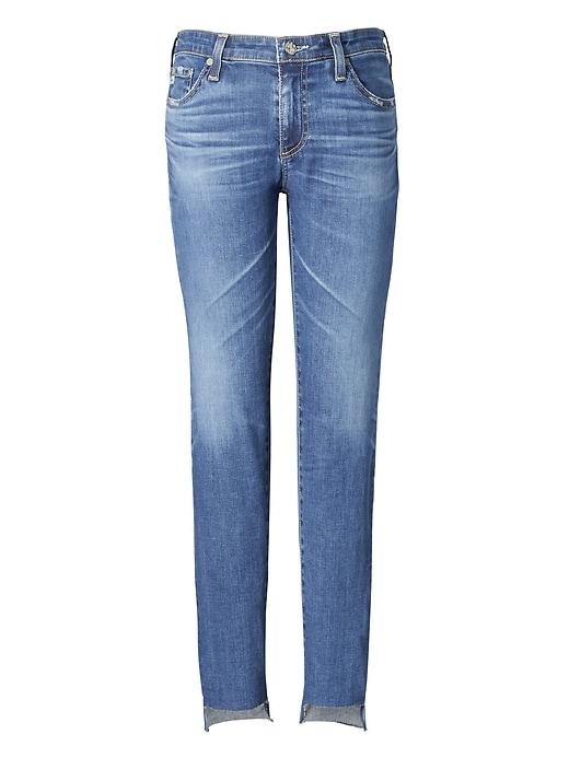 Banana Republic Womens Ag Jeans   Legging Ankle Jean With Step-hem 14 Years Blue Nile Size 28