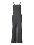 Banana Republic Shine Plaid Strappy Jumpsuit