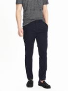 Banana Republic Fulton Skinny Cotton Chino Size 28w 32l - Preppy Navy