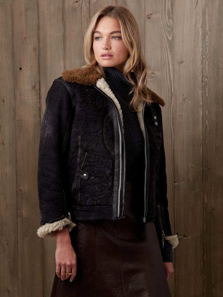 Shearling Squadron Jacket