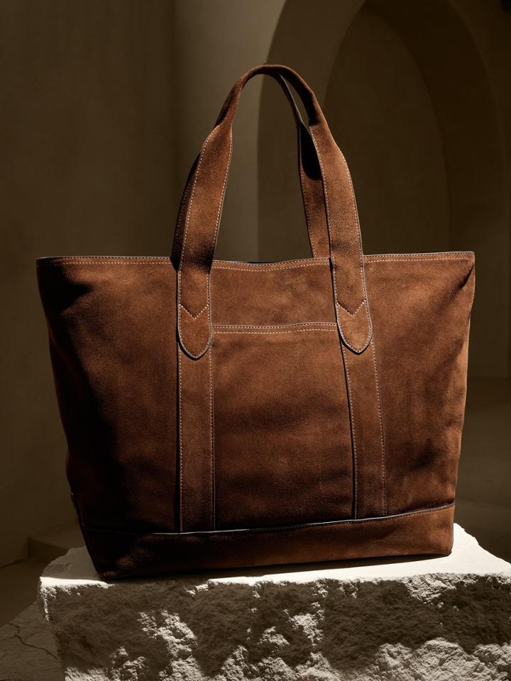 Suede Tote