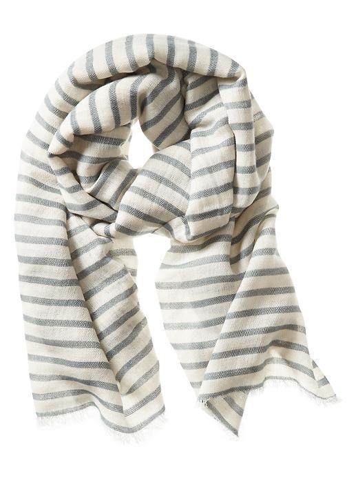 Banana Republic Georgina Scarf Size One Size - Heather Gray