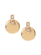 Banana Republic Womens Delicate Disk Stud Earring Gold Size One Size