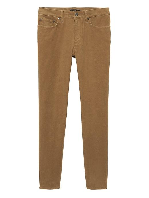 Banana Republic Mens Skinny Brushed Traveler Pant Classic Camel Size 28w