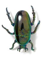 Banana Republic Beetle Brooch Size One Size - Green