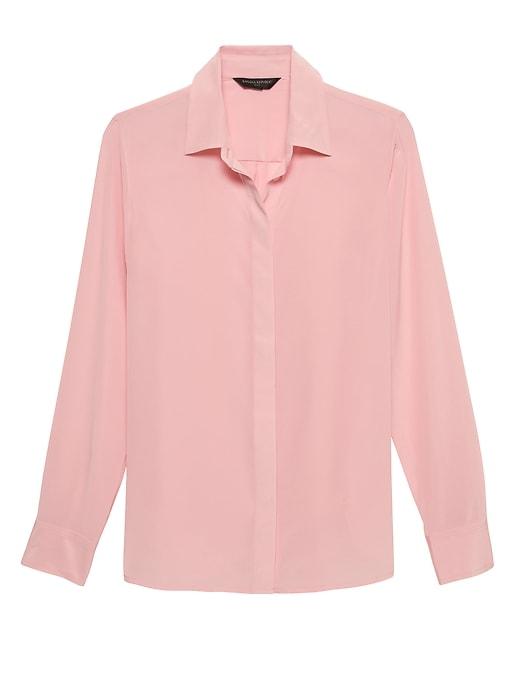 Banana Republic Dillon Classic-fit Washable Silk Shirt