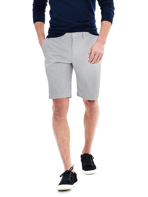 Banana Republic Emerson Straight Stripe Short Size 28w - Urban Gray