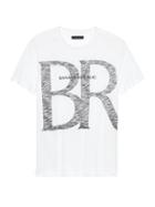 Banana Republic Mens Soft Wash Logo T-shirt White Size L
