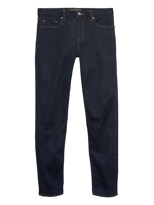 Banana Republic Athletic Tapered Rapid Movement Denim Stay Blue Jean