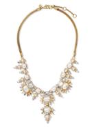 Banana Republic Crystal Spike Necklace - Pearl