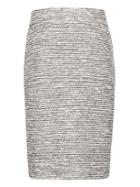 Banana Republic Womens Petite Boucl Knit Pencil Skirt Blue Combo Size 00