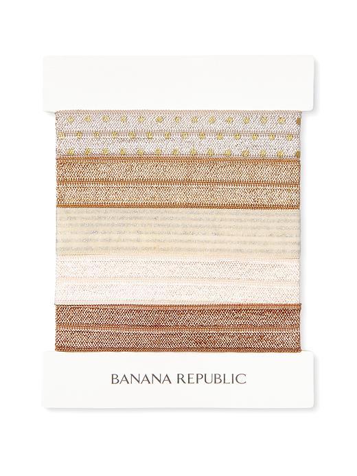 Banana Republic Yoga Hair Ties Size One Size - Nepal Lattice Cool