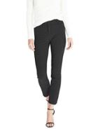 Banana Republic Womens Sloan Fit Dot Pant Size 0 Regular - Black Dot