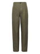 Banana Republic Mens Heritage Trooper Herringbone Pant Olive Size 30w