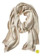 Banana Republic Womens Factory Textured Scarf Heather Grey Size One Size