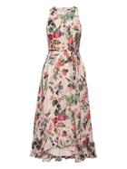 Banana Republic Womens Petite Botanical Print Fit-and-flare Maxi Dress Floral Size 0