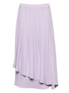 Banana Republic Japan Exclusive Pleated Wrap Midi Skirt