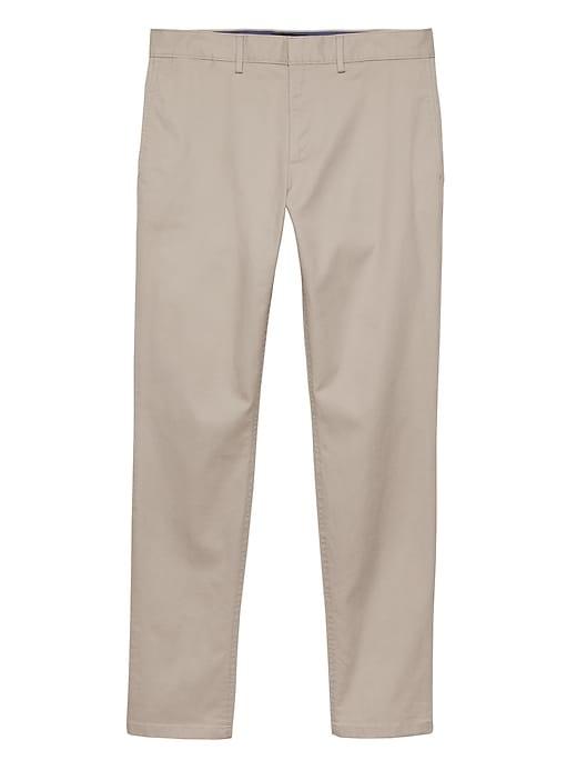 Banana Republic Mens Fulton Skinny Stretch Chino Pant Khaki Size 34w
