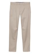Banana Republic Mens Fulton Skinny Stretch Chino Pant Khaki Size 34w