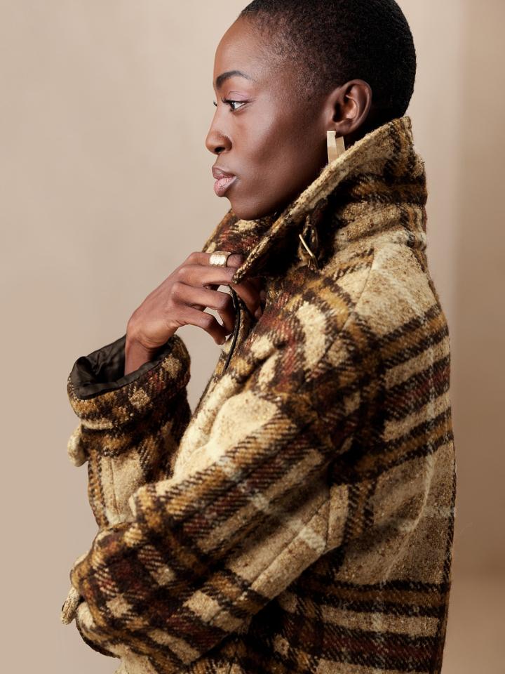 Oversized Balmacaan Jacket