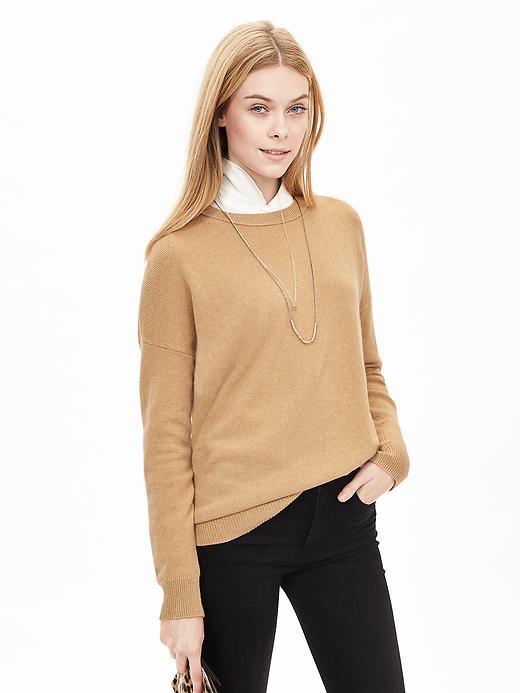 Banana Republic Womens Todd & Duncan Cashmere Pullover Size L - Sandstorm