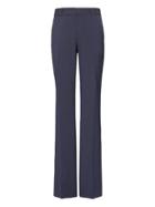 Banana Republic Womens Logan Trouser-fit Machine-washable Italian Wool Blend Pant Navy Size 2
