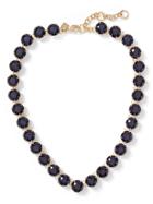 Banana Republic Womens Statement Stones Allover Short Necklace Gold Size One Size