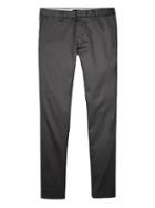 Banana Republic Mens Fulton Skinny Rapid Movement Chino Pant Charcoal Size 36w