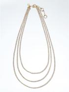 Banana Republic Cup Chain Necklace - Gold