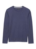 Banana Republic Mens Luxury-touch Crew-neck T-shirt Medium Blue Heather Size Xs