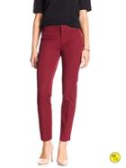 Banana Republic Factory Sloan Fit Slim Ankle Pant Size 0 - Garnet
