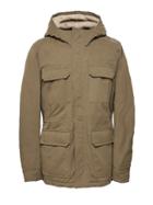Banana Republic Mens Water-resistant Sherpa Field Jacket Vintage Green Size Xs