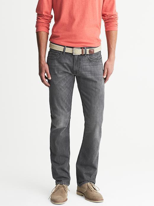 Banana Republic Vintage Straight Fit Grey Jean - Dusty Grey