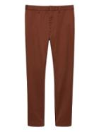Banana Republic Mens Aiden Slim Rapid Movement Chino Pant Auburn Afternoon Size 29w